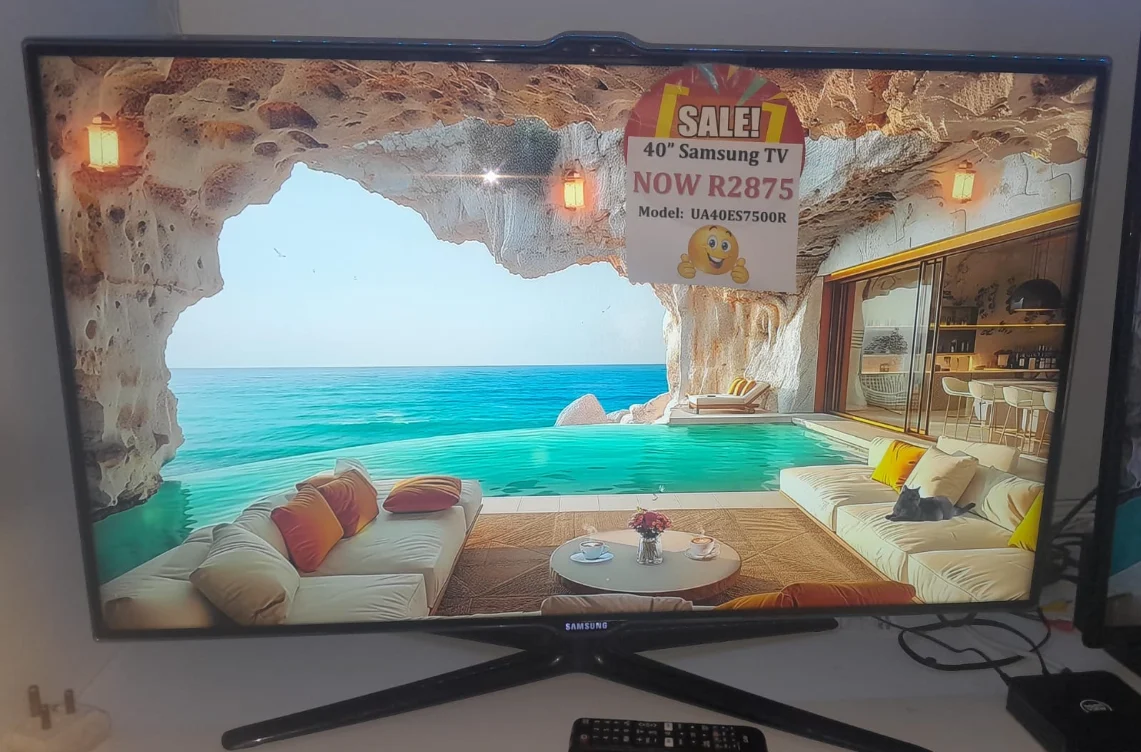 Samsung ua40es7500r 40" TV