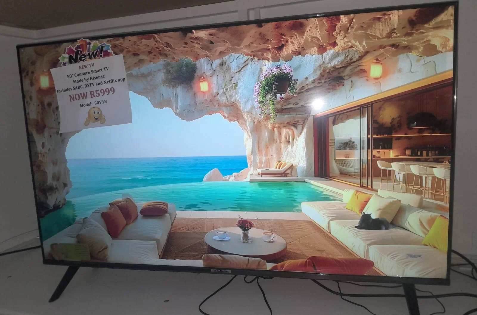Condere 50V18 50″FHD LED Smart TV